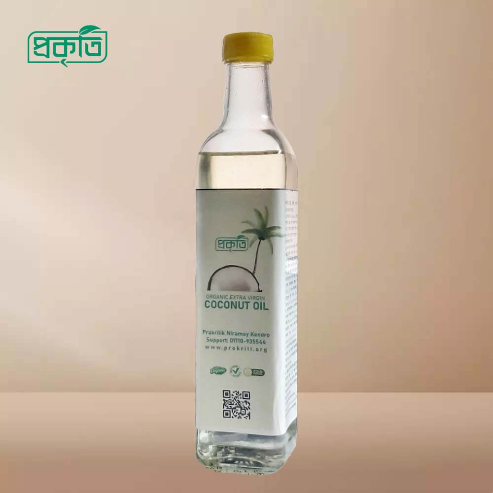 Organic Extra Virgin Coconut Oil | অর্গানিক এক্সট্রা ভার্জিন নারিকেল তেল