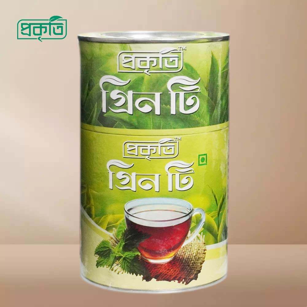 Green Tea 100gm | প্রিমিয়াম গ্রিন টি (চায়ের র’ পাতা, ক্রিয়েটিনিন নিয়ন্ত্রক)
