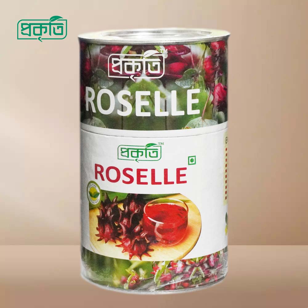 Roselle Tea - 100gm – রোজেলা চা (১০০ গ্রাম প্যাক)
