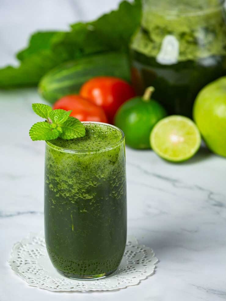 সবুজ জুসে সুস্থ থাকুন – আলমগীর আলম